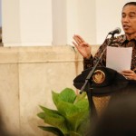 Presiden Joko Widodo (Jokowi) memberikan sambutan saat Peringatan Hari HAM se-dunia 2015
Sumber : news.liputan6.com