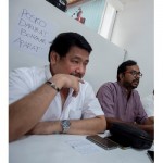 Hendardi dan Haris Azhar. Foto: Antara