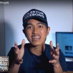 Salah satu bagian dari vlog Kaesang di Youtube episode Bapak Minta Proyek.(kompas/YOUTUBE).
