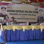 Kapolda Maluku Utara Brigjen Pol Achmat Juri (kiri). Foto: Polri.go.id/tirto.id