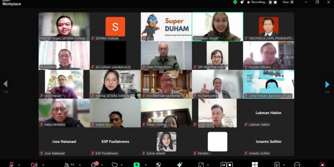 SETARA Institute Identifikasi 10 Isu Prioritas Bisnis dan HAM di Indonesia