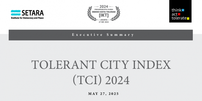 EXECUTIVE SUMMARY TOLERANT CITY INDEX (TCI) 2024