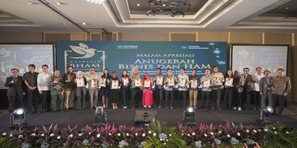 SETARA INSTITUTE GELAR PERHELATAN BUSINESS AND HUMAN RIGHTS AWARD